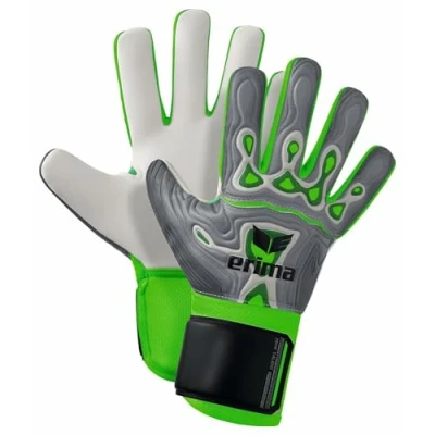 Abbildung von Erima Unisex Erwachsene Flex Ray New Talent 2.0 Torwarthandschuh (7222401), grau/Green, 9