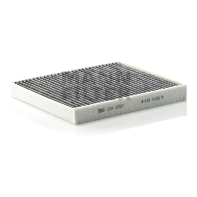Abbildung von MANN FILTER CUK 2757 Innenraumfilter Aktivkohlefilter 272 234 32 OPEL: Zafira B, Astra G Coupe, Caravan