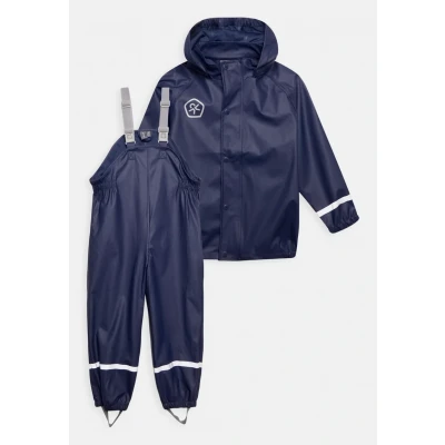 Abbildung von Color Kids Rain solid Regenhose Dress blues für Kinder, Größe: 86,