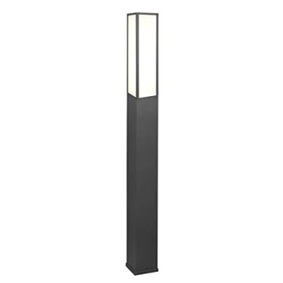 Abbildung von Trio Leuchten LED Außen Wegeleuchte Fuerte 42620142, Aluminium Druckguss Anthrazit, Schirm Acryl opal weiß, inklusiv 15 Watt