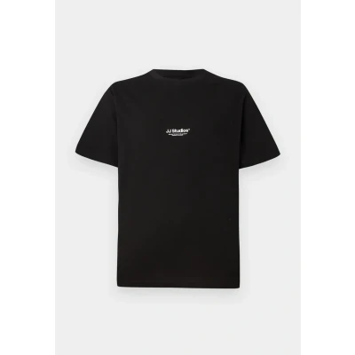 Abbildung von Jack &amp; Jones Jjesoho TEE CREW NECK NOOS Tshirt print, Herren, Größe: Large, Black