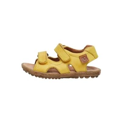 Abbildung von Naturino SKY Sandalen aus Leder, gelb 30