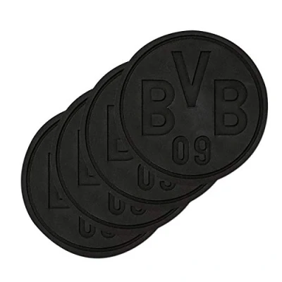 Abbildung von Borussia Dortmund BVB Silikonuntersetzer (4 Stück)