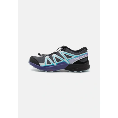 Abbildung von Salomon Speedcross Unisex Hikingschuh für Kinder, Größe: 39, Turbulence/ballad blue/liberty Lederimitat/textil