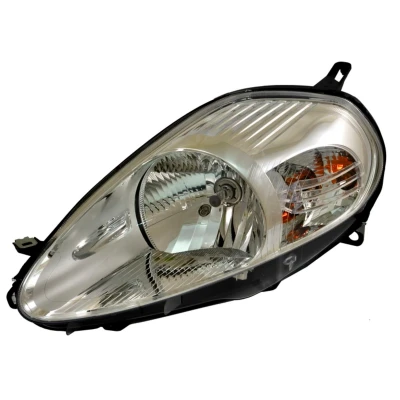 Abbildung von VALEO 043888 Scheinwerfer links H4, W5W Halogen transparent mit Abblendlicht, Fernlicht für Rechtsverkehr ORIGINAL TEIL Stellmotor LWR