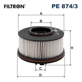 Abbildung von FILTRON PE 874/3 Kraftstofffilter Filtereinsatz