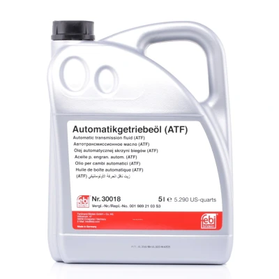 Abbildung von FEBI BILSTEIN 30018 Automatikgetriebeöl ATF III 5 Rot FORD: MONDEO 4 Turnier, Galaxy Mk3 MPV, FOCUS 3 AUDI: A4 B8 Avant, A6 C7 Saloon