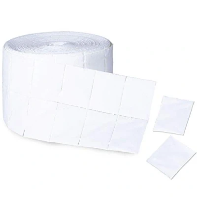 Abbildung von NÉONAIL 500 Zelletten 12 Lagig Fusselfreie Pads Staubfreie Baumwollpads für Gel und Acrylnagelstyling Zellstofftupfer dicke ästhetische lagige Wischtücher (1x Stück)