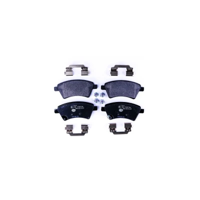 Abbildung von HELLA 8DB 355 012 511 Bremsbelagsatz mit akustischer Verschleißwarnung Bremssattelschrauben Zubehör SUZUKI: SX4 I Hatchback, Saloon