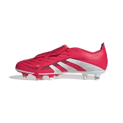 Abbildung von adidas Performance Predator League FOLD OVER Tongue SOFT Ground Fußballschuh Stollen, Herren, Größe: 48, Lucid red/footwear white/core black Schuhe