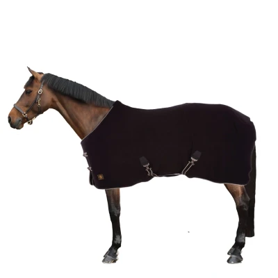 Abbildung von BR Fleecedecke Classic Schwarz 155/205