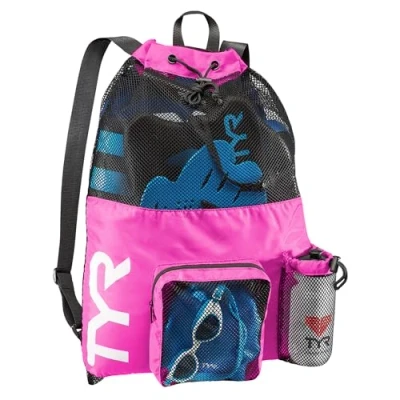 Abbildung von TYR Unisex Big Mesh Mummy Rucksack Tasche, Rosa , Einheitsgröße