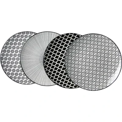 Abbildung von Ritzenhoff &amp; Breker Frühstücksteller »Takeo«, (Set, 4 St.), Porzellan, skandinavisch schlichter Touch, Ø 21,5 cm