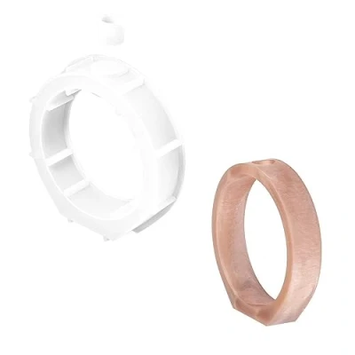 Abbildung von Ideen mit Herz Silikonform Vase Ringform Größe des Objekts: 14,2 cm x 14,1 3
