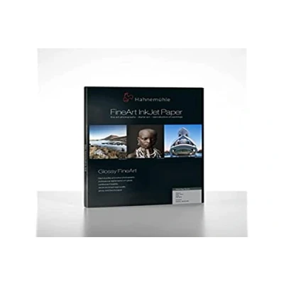 Abbildung von Hahnemühle 10641663 Digital FineArt Photo Rag Baryta Papier, 315 g/m², DIN A4, 210 x 297 mm, weiß