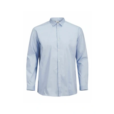 Abbildung von Jack &amp; Jones PLUS SIZE Hemd, Herren, Größe: 5XL, Cashmere blue