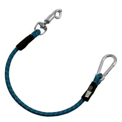 Abbildung von Imperial Riding Hängerleine Elastisch Schwarz 60cm