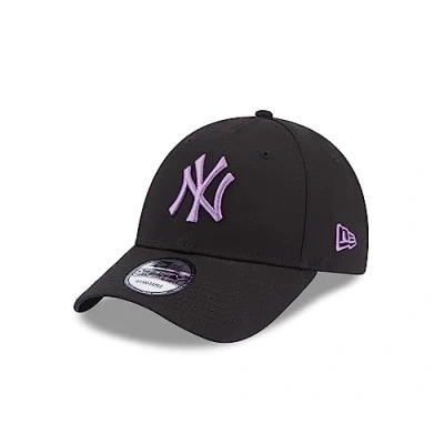 Abbildung von New Era Baseball Fanprodukt York Yankees MLB Basecap Kappe Cap schwarz lila NY 9Forty One Size