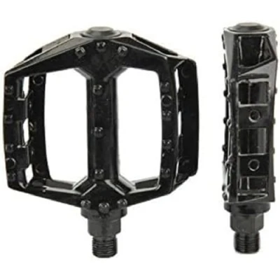Abbildung von FISCHER MTB/BMX Alu Pins Pedale, passend für alle Fahrrad Typen, Schwarz