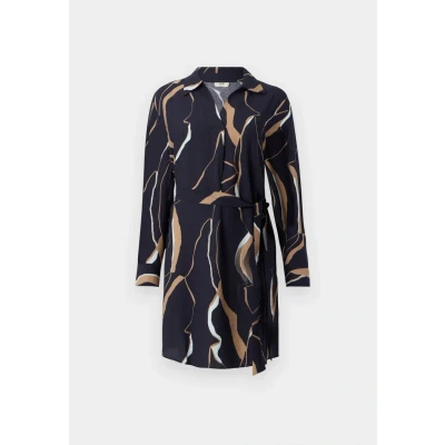 Abbildung von JDY Jdypepper L/S DIA Freizeitkleid, Damen, Größe: Large, Dark sapphire
