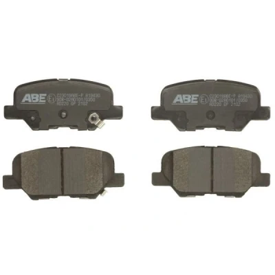 Abbildung von Bremsbelagsatz ABE C23019ABE, Hinten
