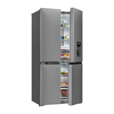 Abbildung von exquisit Multi Door »MD430 100 WS 200E inoxlook«, 432 L Volumen, Total NoFrost, Schnellgefrieren, 4 Sterne