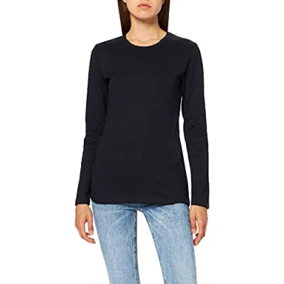 Abbildung von Trigema Damen Langarmshirt 502501_046, Gr. XL, navy