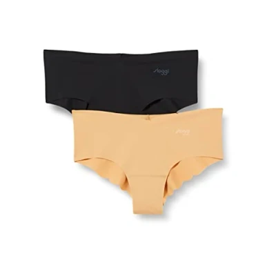 Abbildung von Sloggi Hipster 2 PACK Slip, Damen, Größe: XL, Skin dark combination