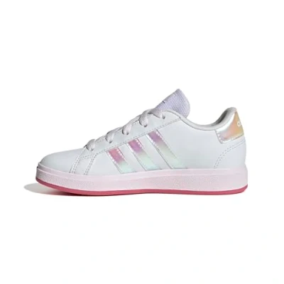 Abbildung von adidas Grand Court Lifestyle Lace Tennis Shoes Schuhe, FTWR White/Almost pink/pink Fusion, 29.5 EU