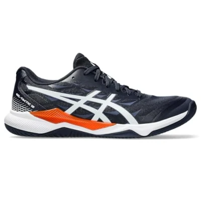 Abbildung von Asics Geltactic 12 Volleyballschuh, Herren, Größe: 46, Midnight/white Textil/synthetik