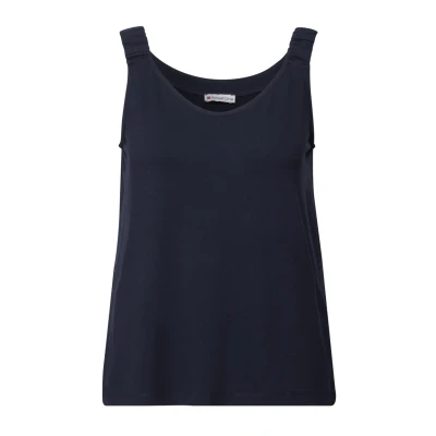 Abbildung von STREET ONE Damen A323622 Top mit Raffung, Deep Blue, 42