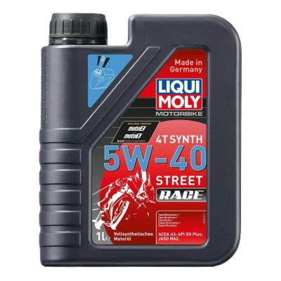 Abbildung von Liqui Moly Motorbike 4T Synth Street Race 5W 40 1l Motoröl 2592