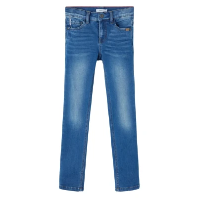 Abbildung von Name it Nkmtheo PANT Jeans Skinny Fit für Kinder, Größe: 98, Medium blue denim