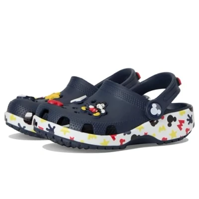 Abbildung von Crocs Mickey Friends Unisex Hausschuh multicoloured für Kinder, Größe: 25/26, Multi coloured Schuhe