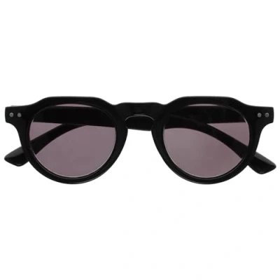 Abbildung von OPULIZE RIO Sonnenbrille Rahmen Oben Flach UV400 Sonnenschutz Schwarz Damen Herren Federscharniere S53 1