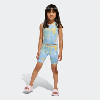 Abbildung von adidas Originals KIDS SET Shorts Clear sky/multicoloured für Kinder, Größe: 122, sky/multi coloured