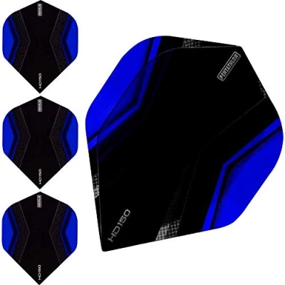 Abbildung von abcdarts Unisex Erwachsene Pentathlon Hd150 Xwing Dart Flights, Blau, Klassische EU