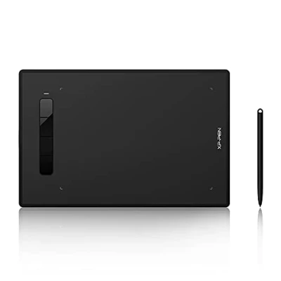 Abbildung von XP Pen Star G960S Grafiktablett, 9x6 Zoll Zeichentablett, mit Tilt Funktion 8192 Druckstufen, zeichenpad kompatibel PC/Android