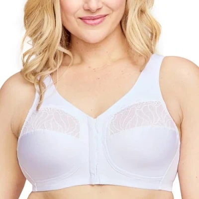 Abbildung von Glamorise Damen 1210 Full Coverage Bra, Weiß, 125B EU