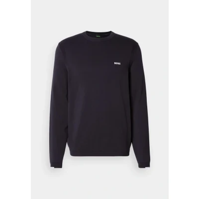 Abbildung von BOSS Strickpullover, Herren, Größe: Small, Dark blue