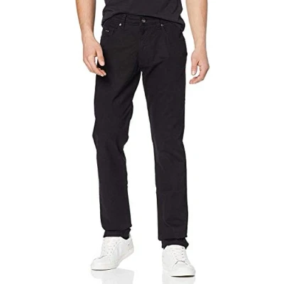 Abbildung von bugatti Herren 3020 76101 Loose Fit Jeans, Schwarz (Black 290), 34W / 32L EU