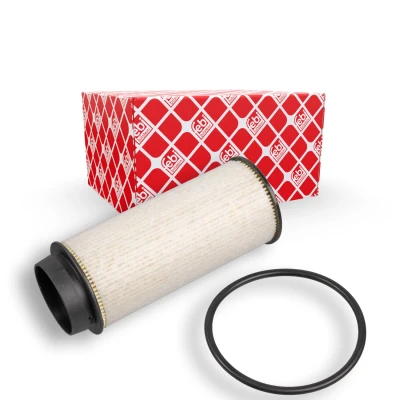 Abbildung von FEBI BILSTEIN 108138 Kraftstofffilter Filtereinsatz mit Dichtring IVECO: Daily 4 Kasten/Kombi, 4, 6 , MITSUBISHI: Canter 6.Generation