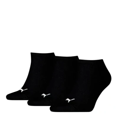 Abbildung von PUMA Unisex Plain Sneaker Sock, Black New, 35/38 (3er Pack)