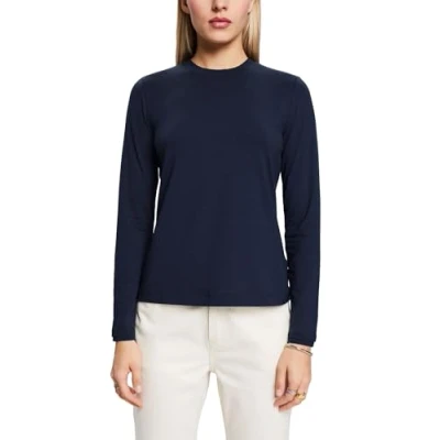 Abbildung von Esprit Langarmshirt, Damen, Größe: XS, Navy