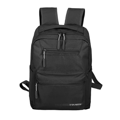 Abbildung von Travelite Handgepäck Rucksack mit gepoltertem Laptopfach, Laptop 13 Zoll, KICK OFF, Tagesrucksack für Urlaub und Sport, 40 cm, 17 Liter