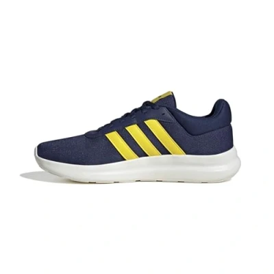 Abbildung von adidas Herren LITE Racer 4.0 Shoes Schuhe, Dark Blue/Yellow/Core White, 45 1/3 EU