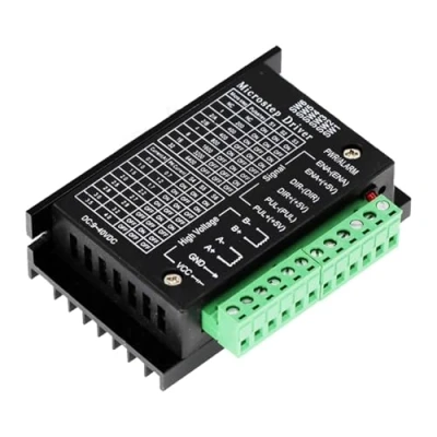 Abbildung von 1pcs Schrittmotortreiber für TB6600 Nema17/23/34 4A 9 42V 32 Segmente, Geeignet 42/57/86 Typ 2/4 Phasen Schrittmotor, Schrittmotor Treiber 3D Drucker/CNC