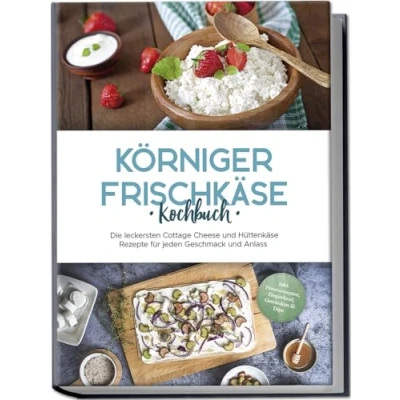 Abbildung von Körniger Frischkäse Kochbuch: Die leckersten Cottage Cheese und Hüttenkäse Rezepte für jeden Geschmack Anlass inkl. Fitnessrezepten, Fingerfood, Getränken &amp; Dips