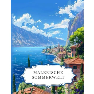 Abbildung von Malerische Sommerwelt: Ein Sommer Malbuch für Erwachsene mit 50 wunderschönen Motiven zum Ausmalen. Ideal zur Entspannung, Stressabbau und Förderung der Kreativität