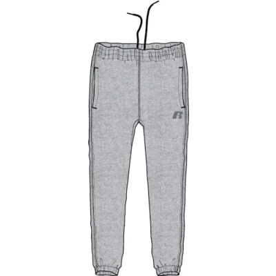 Abbildung von RUSSELL ATHLETIC A20051 VK 091 Elasticated Leg Pant Pants Herren New Grey Marl Größe M